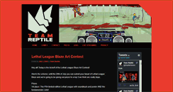 Desktop Screenshot of lethalleague.com